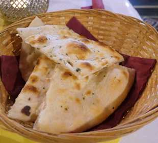 Im Indischen Curry Haus gut zu Abend gegessen