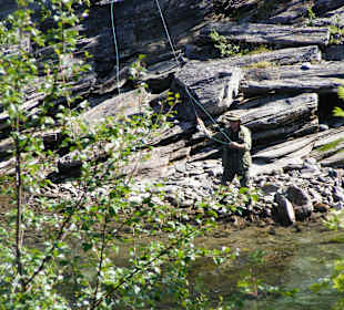 Fliegenfischen im Fjäll