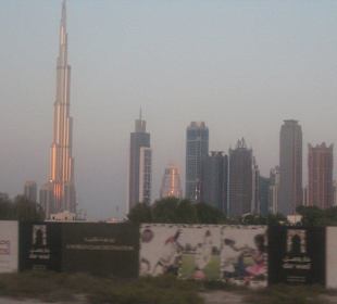 Aus der Ferne mit Skyline