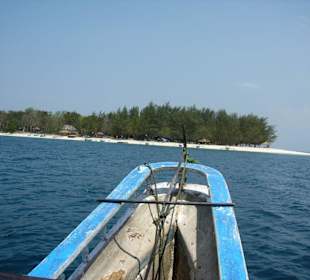 Anfahrt zur Gilli Nanggu