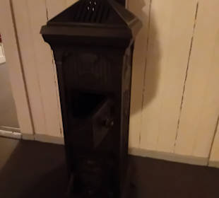 Spärliche Heizquelle