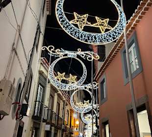 Weihnachten in der Altstadt von Funchal