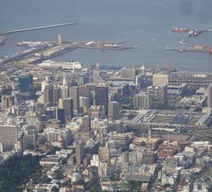 MSC Opera im Hafen von Kapstadt
