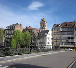 Altstadt Straßburg im Frühling