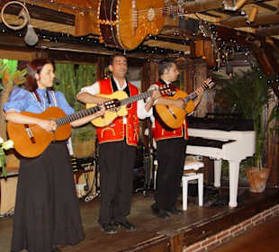 Live-Band im Restaurant Molino Blanco