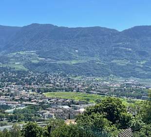 Ausblick auf Meran