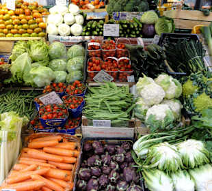 Ein Bummel über den Obstmarkt Bozen