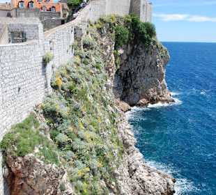 Stadtmauer um Dubrovnik