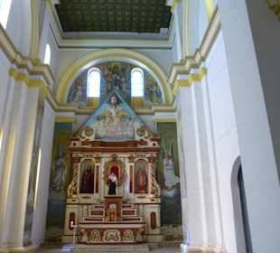 In der KIrche von Cotacachi