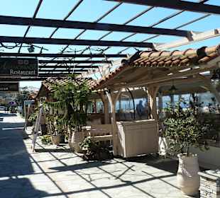 Terrasse direkt am Meer