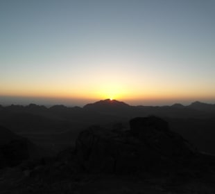 Mosesberg und Katharinenkloster Sonnenaufgang 