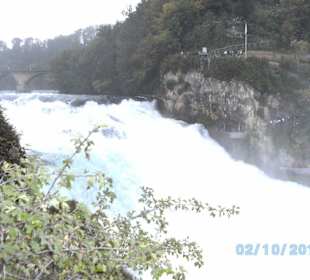 Rheinfall Panorama Weg Schloss Laufen