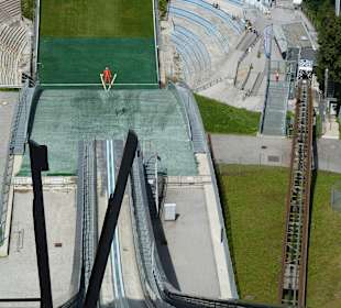 Springer beim Training