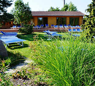 Saunagarten Ruhehaus