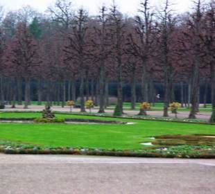 Der Schlossgarten im Winter