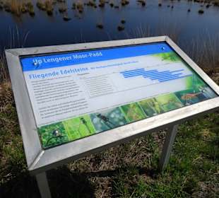 Informationstafel am "Moor-Padd"