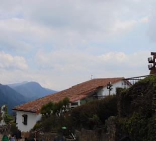 Cerro Monserrate, der "Hausberg" Bogotás. 