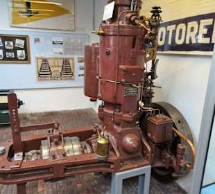 In der Maschinenhalle des Museums