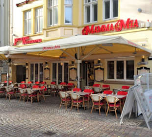 Außenansicht des Restaurant Mamma Mia