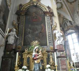 In der Mater-Dolorosa-Kirche in Bergrheinfeld