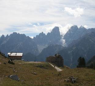 Blick auf die Dolomitenwelt