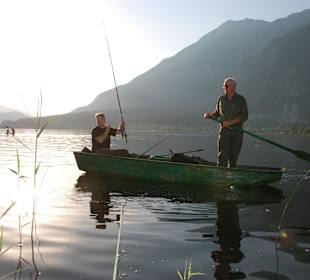 Fischen am Presseggersee 