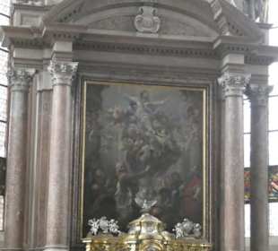 In der Stiftskirche am Schlossplatz
