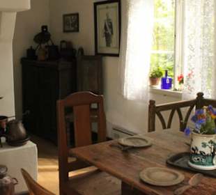 Einrichtung altes Häuschen im Heimatmuseum 