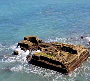 Castillo de Santa Catalina in Cadiz