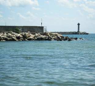 Ausblick vom kleinen Strand