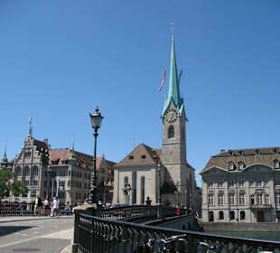 Fraumunster: la chiesa con le vetrate di Chagall