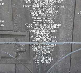 Kriegerdenkmal