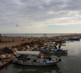 Von der Brücke bei der Promenade
