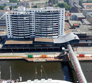 Blick von der Aussichtsplattform Sail City
