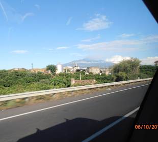 Auf dem Weg zum Vulkan