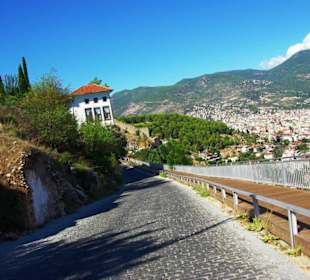 Burg von Alanya (Ic Kale) An&/Abfahrt