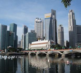 Skyline von Singapur