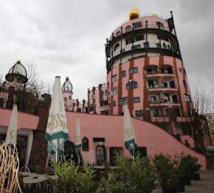 Terrasse mit Blick zum Landtag