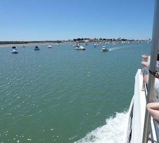 Fahrt zum Castillo de Sancti Petri