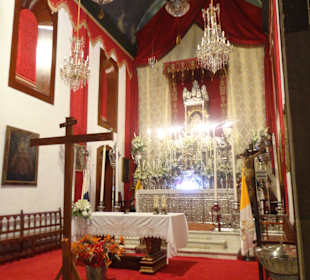 In der Kirche in Las Nieves
