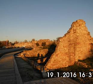 Altstadt Side in der Abendsonne