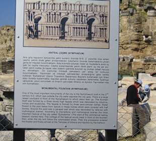 Ausgrabungsstätte in Side