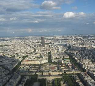 Vista dalla Torre Eiffel