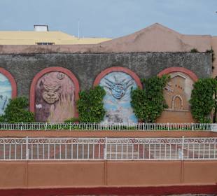 Vor dem Hotel Encanto Barcelona