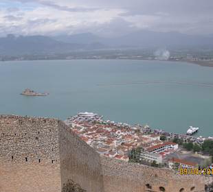 Blick zur Festung Bourtzi