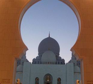 Große Sheikh Zayed Moschee Abu Dhabi
