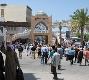 Ankunft am Souq von Mutrah