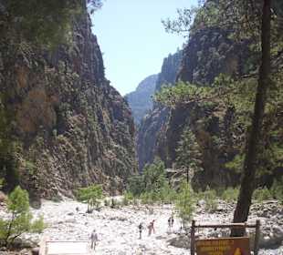 Wunderschöne Schlucht