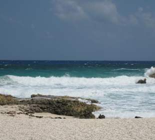 Teilweise felsige Abschnitte