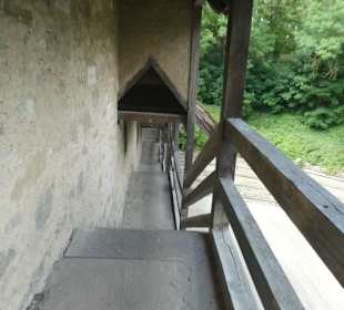 Auf der Stadtmauer beim Stöberleinsturm
